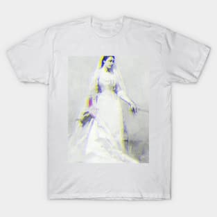 Lady in White Dress T-Shirt